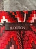 B-Design Chevron-herringbone Red Casual Pants Size L (estimated) - photo 7