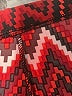 B-Design Chevron-herringbone Red Casual Pants Size L (estimated) - photo 8