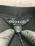 George Solid Black Active Pants Size M - photo 4