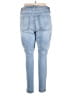 YMI Hearts Blue Jeans Size 18 - photo 2