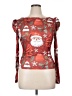Shein Red Long Sleeve Top Size XL - photo 1