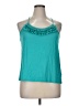 Elle Teal Sleeveless Top Size XL - photo 1