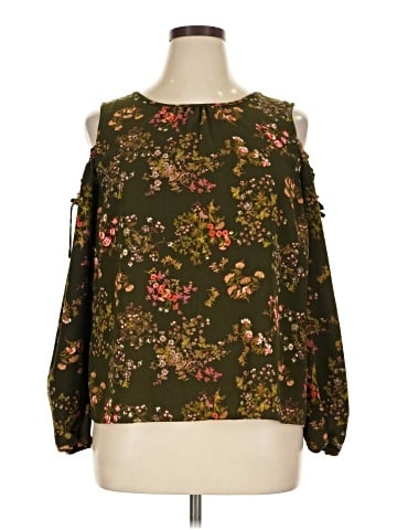 Lauren Conrad 3/4 Sleeve Blouse (view 1)