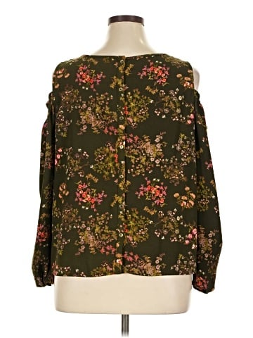 Lauren Conrad 3/4 Sleeve Blouse (view 2)