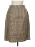 Savannah Houndstooth Brown Tan Formal Skirt Size 12 - photo 2