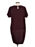 Universal Standard Solid Burgundy Casual Dress Size 12 (XS) - photo 2
