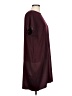 Universal Standard Solid Burgundy Casual Dress Size 12 (XS) - photo 4