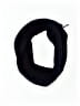 UNIF 100% Polyester Black Blue Scarf One size - photo 1