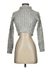 Stylewise Metallic Silver Turtleneck Sweater Size Sm - Med - photo 1