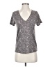 Socialite Stars Silver Short Sleeve Top Size S - photo 1