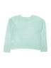 FRESHMAN 100% Acrylic Solid Green Blue Pullover Sweater Size M (kids) - photo 2