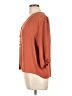 Everly 100% Polyester Orange 3/4 Sleeve Blouse Size L - photo 5