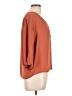 Everly 100% Polyester Orange 3/4 Sleeve Blouse Size L - photo 4