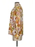 Unbranded Floral Yellow Green 3/4 Sleeve Blouse Size S - photo 5