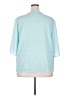 Halife Teal 3/4 Sleeve Blouse Size 2XL - photo 2