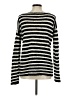 Forever 21 Contemporary Stripes Silver Pullover Sweater Size M - photo 2