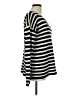 Forever 21 Contemporary Stripes Silver Pullover Sweater Size M - photo 4