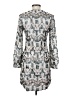 Assorted Brands 100% Polyester Print Silver Cocktail Dress Size XS - photo 2