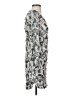 Assorted Brands 100% Polyester Print Silver Cocktail Dress Size XS - photo 4