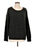 Sparkle & Fade Metallic Gray Pullover Sweater Size L - photo 1