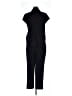 Argent 100% Polyester Solid Black Jumpsuit Size 8 - photo 2