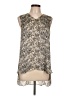 Assorted Brands Tan Sleeveless Blouse Size L - photo 1