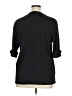 Unbranded 100% Polyester Black 3/4 Sleeve Top Size 1X - photo 2