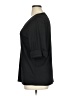 Unbranded 100% Polyester Black 3/4 Sleeve Top Size 1X - photo 5