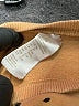 H&M 100% Cotton Polka Dots Gold Pullover Sweater Size 3T - photo 3
