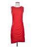 BTFBM Solid Red Casual Dress Size S - photo 1