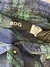 BDG Plaid Green Long Sleeve Button-Down Shirt Size M - photo 7