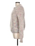 Cloud Chaser Tweed Gray Silver Pullover Sweater Size L - photo 5