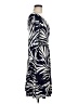Neiman Marcus Print Black Ivory Cocktail Dress Size 6 - photo 4