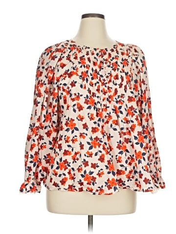 Elizabeth and James Long Sleeve Blouse (view 1)