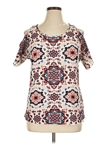 Free Kisses Short Sleeve Blouse (view 1)