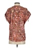 A.L.C. Brown Short Sleeve Blouse Size 2 - photo 2