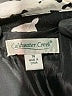 Coldwater Creek 100% Cotton Floral Black Jacket Size 14 - photo 6