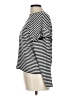 H&M Stripes Black Long Sleeve Top Size L - photo 5