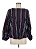 CAbi 100% Cotton Blue Long Sleeve Blouse Size M - photo 1