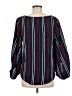 CAbi 100% Cotton Blue Long Sleeve Blouse Size M - photo 2