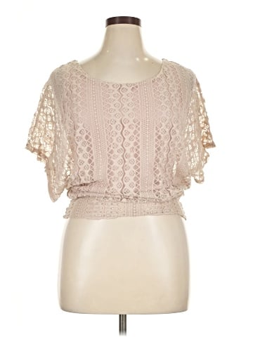 Heart Soul Short Sleeve Blouse (view 1)