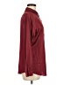 Unbranded Solid Burgundy Long Sleeve Blouse Size M - photo 4