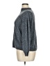 POPSUGAR 100% Polyester Gray Turtleneck Sweater Size XL - photo 5