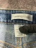 Happily Grey Blue Denim Shorts Size 7 - photo 3