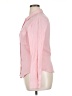 Sanctuary 100% Cotton Checkered-gingham Pink Long Sleeve Button-Down Shirt Size XL - photo 5