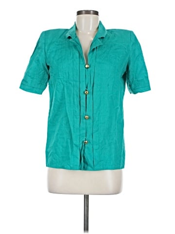 Valentino Studio Short Sleeve Button-Down Shirt (view 1)