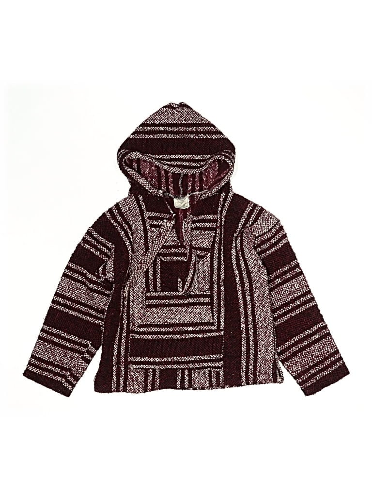 Pre-owned Assorted Brands Kids' Pullover Sweater In Burgundy