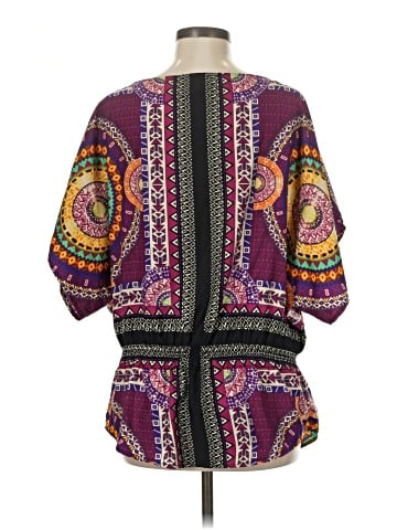 ECI Short Sleeve Blouse (view 2)