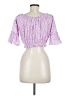 Assorted Brands Purple 3/4 Sleeve Blouse Size M (estimated) - photo 2
