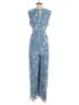 Sugarlips 100% Polyester Blue Jumpsuit Size S - photo 2